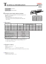 Makita Maktec MT912 Technical Information предпросмотр