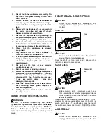 Предварительный просмотр 6 страницы Makita MGA400 Instruction Manual