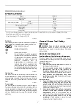 Preview for 2 page of Makita MJV430 Instruction Manual