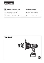 Makita MKTNXCS01T1 Instruction Manual preview