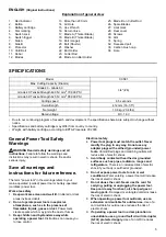 Предварительный просмотр 5 страницы Makita MKTNXCS01T1 Instruction Manual