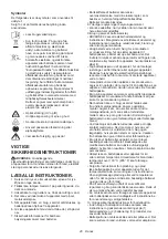 Preview for 40 page of Makita ML005G Instruction Manual