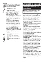 Предварительный просмотр 34 страницы Makita ML007G Instruction Manual