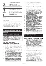 Предварительный просмотр 80 страницы Makita ML010G Instruction Manual