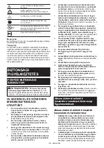 Предварительный просмотр 118 страницы Makita ML010G Instruction Manual