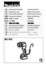 Makita ML106 Instruction Manual preview