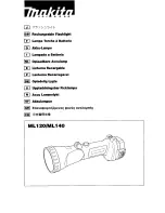 Preview for 1 page of Makita ML120 Operating Instructions Manual
