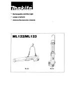 Предварительный просмотр 1 страницы Makita ML122 Instruction Manual