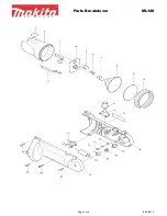 Makita ML140 Parts Breakdown preview