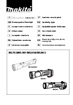 Preview for 1 page of Makita ML702 Instruction Manual