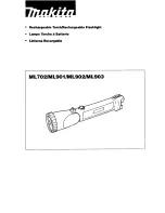 Preview for 1 page of Makita ML702 Operating Instructions Manual
