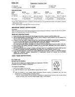 Preview for 3 page of Makita ML702 Operating Instructions Manual