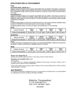 Preview for 8 page of Makita ML702 Operating Instructions Manual