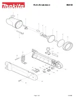 Makita ML902 Parts Breakdown preview