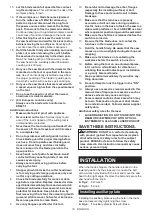 Предварительный просмотр 10 страницы Makita MLS100 Instruction Manual