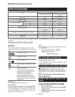 Preview for 8 page of Makita MLT100 Instruction Manual