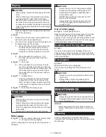 Preview for 13 page of Makita MLT100 Instruction Manual