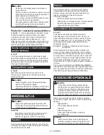 Preview for 28 page of Makita MLT100 Instruction Manual