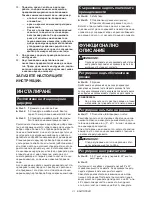 Предварительный просмотр 31 страницы Makita MLT100 Instruction Manual