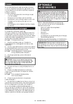 Preview for 62 page of Makita MLT100N Instruction Manual