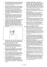 Предварительный просмотр 139 страницы Makita MP001G Instruction Manual