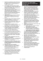 Предварительный просмотр 268 страницы Makita MP001G Instruction Manual