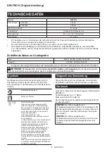 Preview for 21 page of Makita MP001GZ Instruction Manual