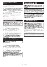 Preview for 119 page of Makita MP001GZ Instruction Manual