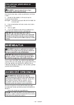 Preview for 197 page of Makita MP001GZ Instruction Manual