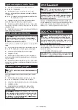 Preview for 215 page of Makita MP001GZ Instruction Manual