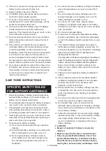 Preview for 6 page of Makita MR003GZ Instruction Manual