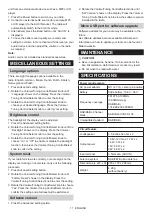 Preview for 11 page of Makita MR003GZ Instruction Manual