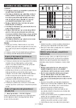 Preview for 85 page of Makita MR003GZ Instruction Manual