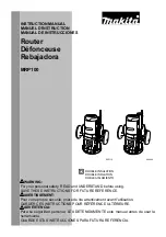 Makita MRP100 Instruction Manual preview