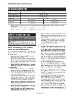 Preview for 2 page of Makita MT01 Instruction Manual