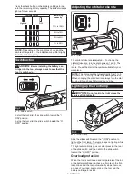 Preview for 6 page of Makita MT01 Instruction Manual