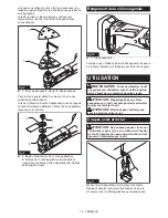 Предварительный просмотр 16 страницы Makita MT01 Instruction Manual