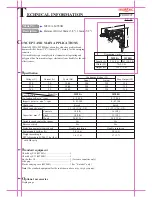 Preview for 1 page of Makita MT80A Technical Information