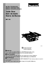 Makita MTL100 Instruction Manual preview