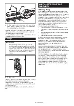 Предварительный просмотр 16 страницы Makita MU02 Instruction Manual