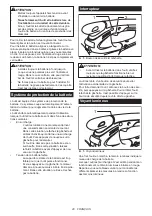 Preview for 20 page of Makita MU02 Instruction Manual