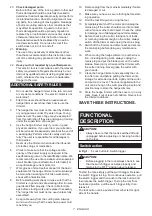 Preview for 7 page of Makita MUH355 Instruction Manual