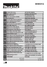 Makita MW001G Instruction Manual preview