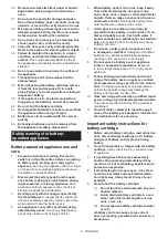 Предварительный просмотр 6 страницы Makita MW001GZ Instruction Manual