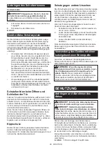 Preview for 29 page of Makita MW001GZ Instruction Manual