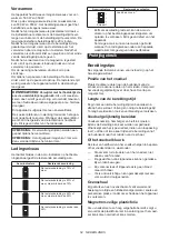 Preview for 52 page of Makita MW001GZ Instruction Manual