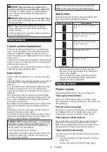 Preview for 101 page of Makita MW001GZ Instruction Manual