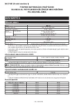 Preview for 169 page of Makita MW001GZ Instruction Manual