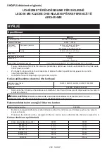 Preview for 208 page of Makita MW001GZ Instruction Manual