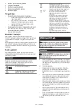 Preview for 212 page of Makita MW001GZ Instruction Manual